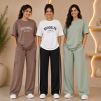 3 T-Shirt with Trouser Comfort Wear ( T4 )