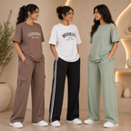 3 T-Shirt with Trouser Comfort Wear ( T4 )