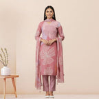 3 Cotton Kurtis with Pant & Dupatta |C-04