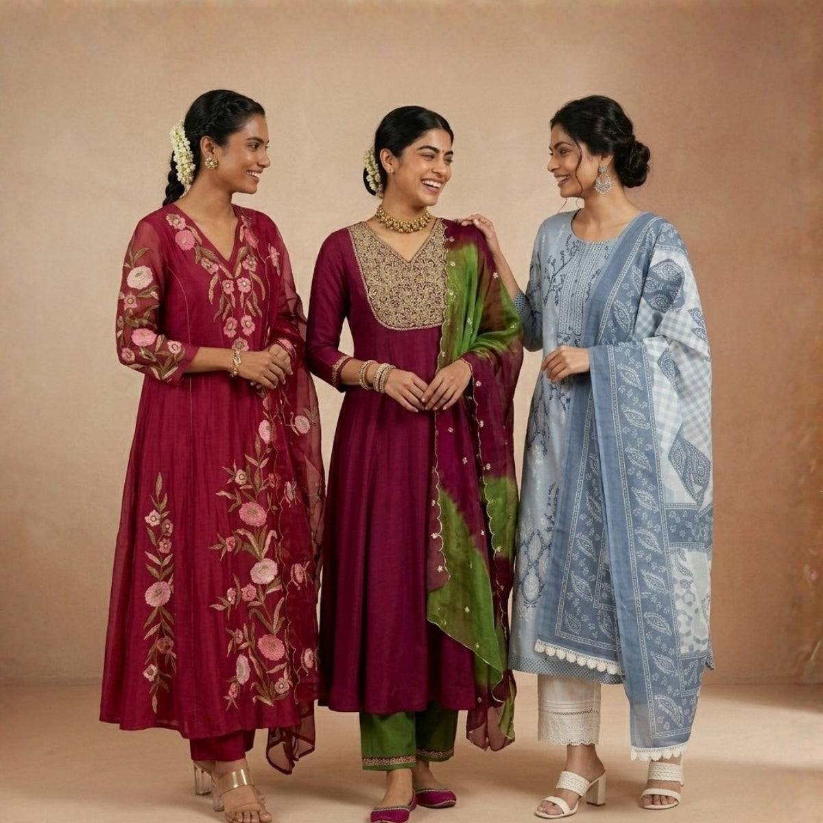 Kurta Sets with Dupatta (KS-2)