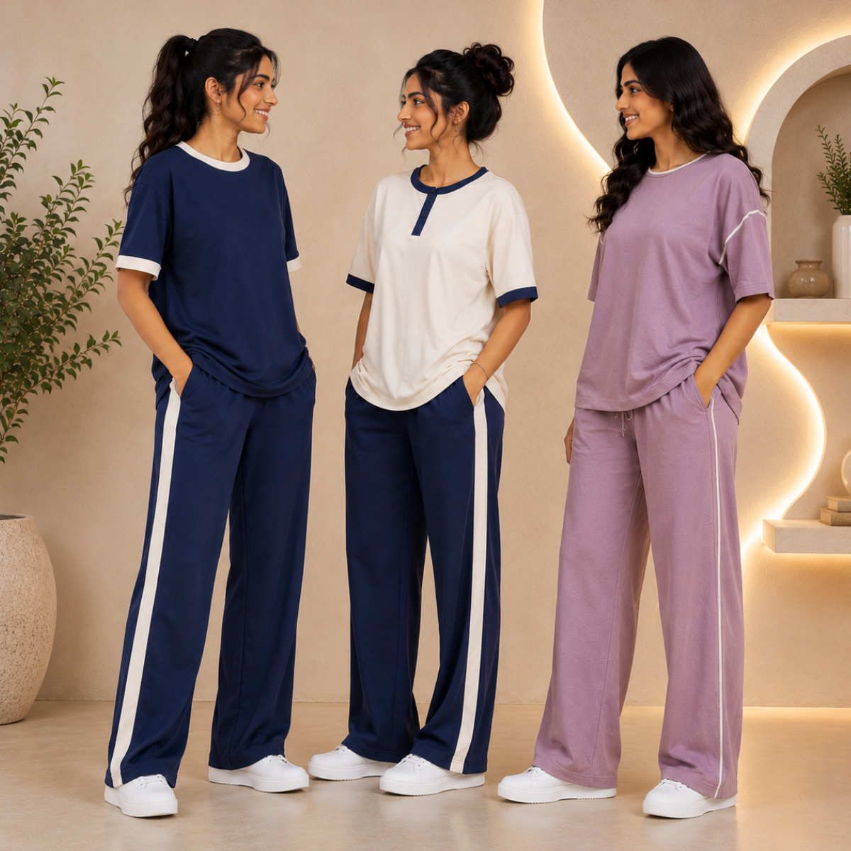 3 T-Shirt with Trouser Comfort Wear ( T5 )