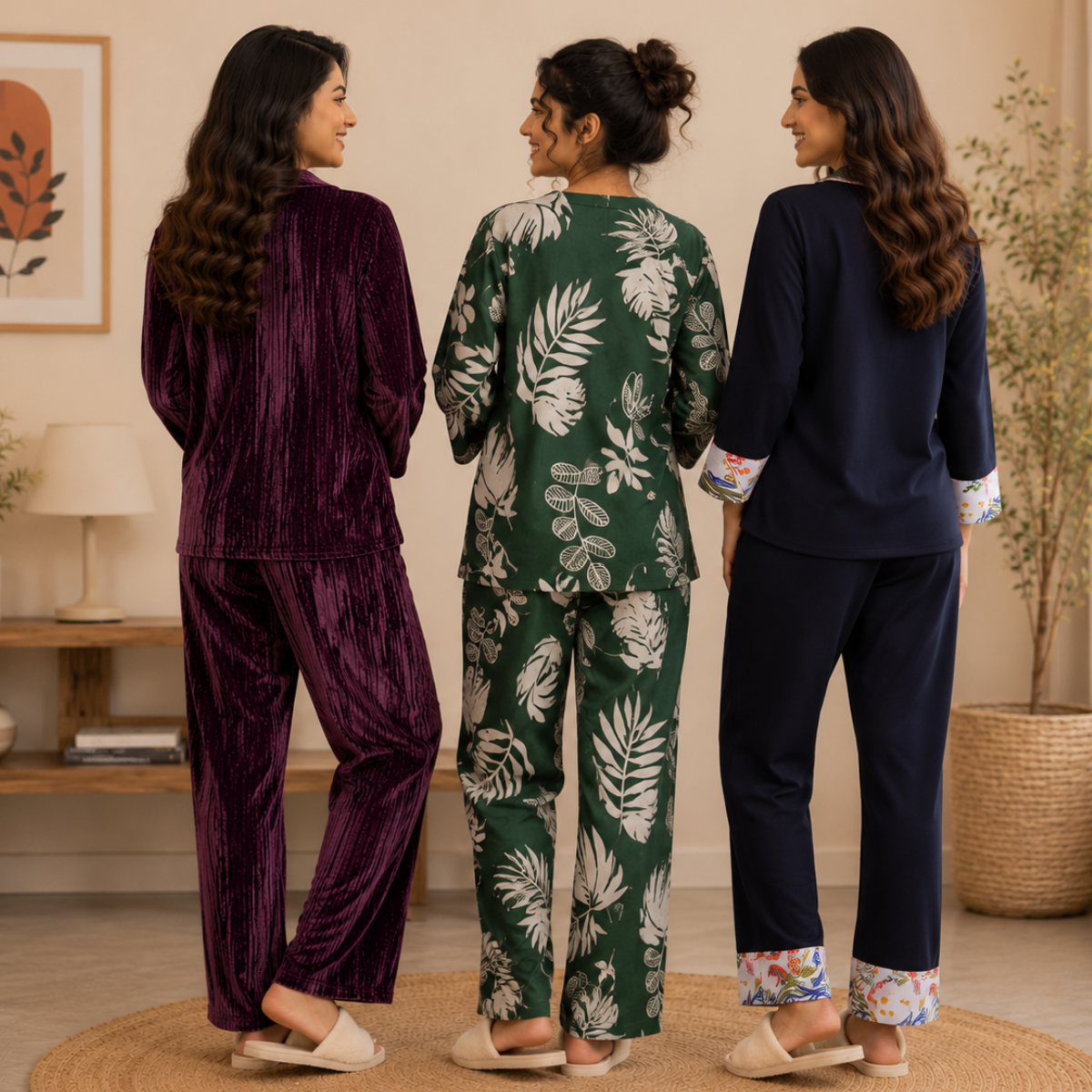3 Women's Night Suit Set ( N-7 )