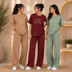 3 T-Shirt with Trouser Comfort Wear ( T8 )