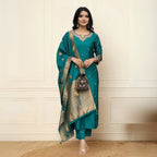3 Cotton Kurtis with Pant & Dupatta | C-08