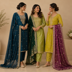 3 Kurta Set with Dupatta - Comfort For Every Occasion & Daily Wear ( D8 )