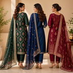 3 Kurta Set with Dupatta - Comfort For Every Occasion & Daily Wear ( D9 )