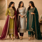 3 Kurta Set with Dupatta - Comfort For Every Occasion & Daily Wear ( D10 )