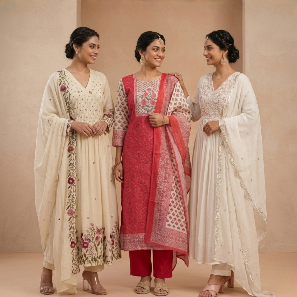 Kurta Sets with Dupatta (KS-4)