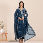3 Cotton Kurtis with Pant & Dupatta |C-01