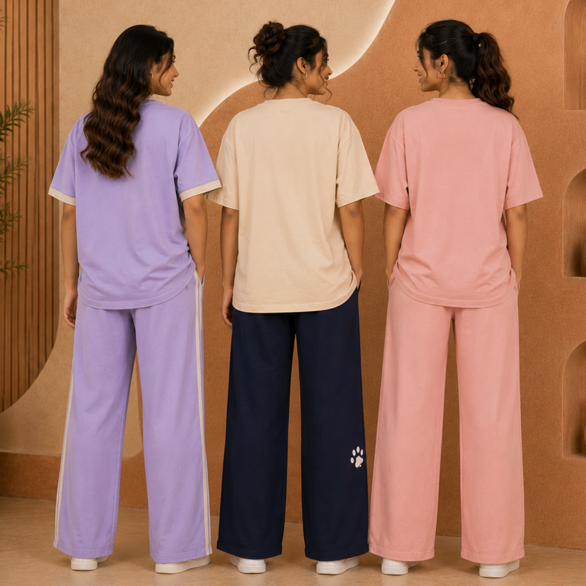 3 T-Shirt with Trouser Comfort Wear ( T1 )