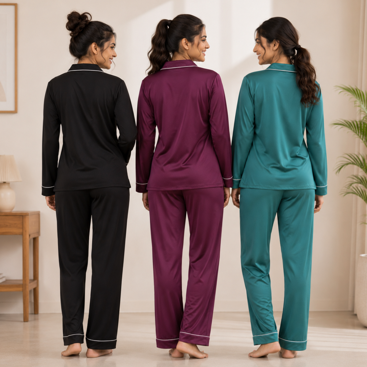 3 Women's Night Suit Set ( N-1 )