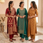 3 Kurta Set With Dupatta - Perfect For Every Occasion ( D-2 )