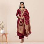 3 Cotton Kurtis with Pant & Dupatta |C-02