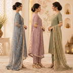 3 Kurta Set With Dupatta - Perfect For Every Occasion ( D-3 )